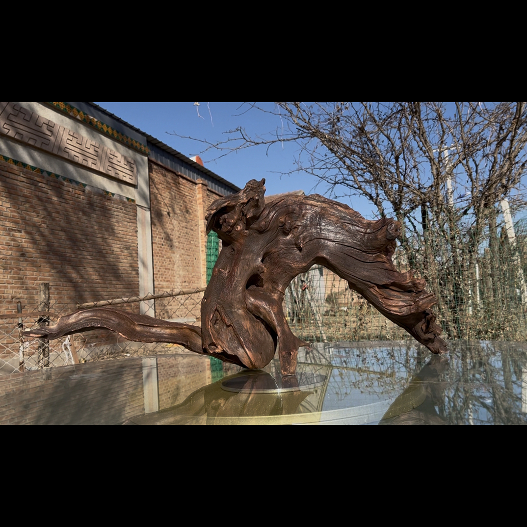 尺寸：85✖️18✖️36，鱼缸造景沉木摆件，紫柚木，秒沉水，包煮，南美缸