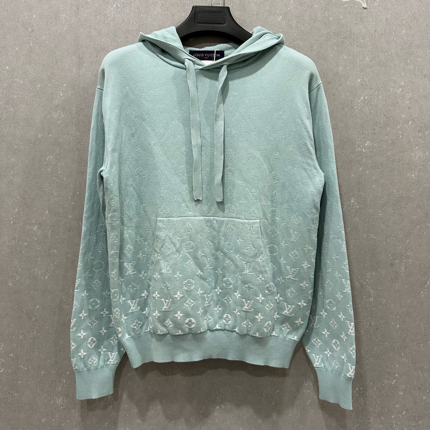 99新 LouisVuitton/路易威登 老花Logo连帽卫衣 XS码99新006159