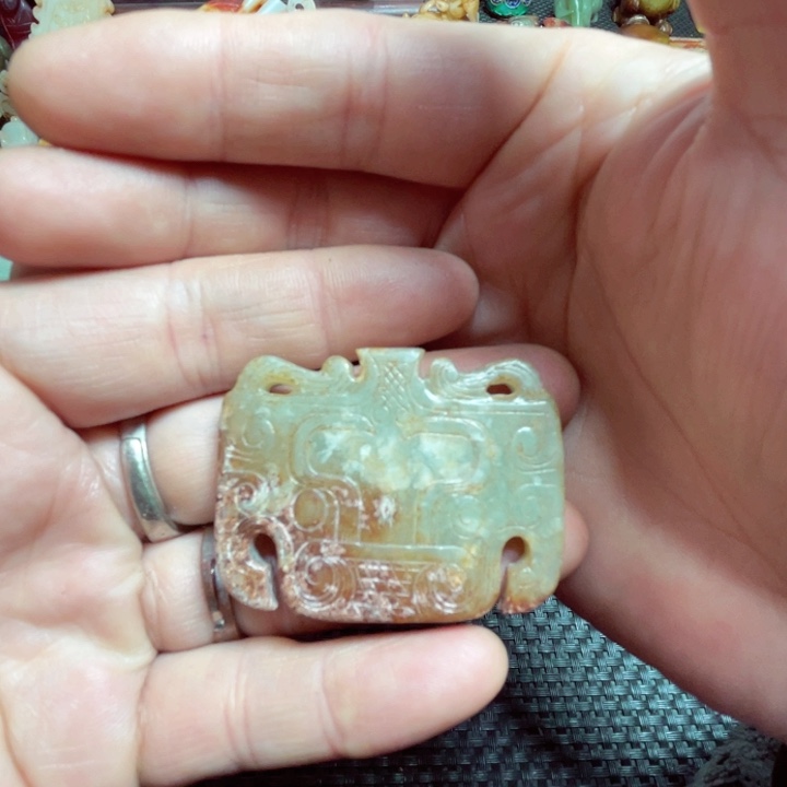 滴血莲花菩提把件