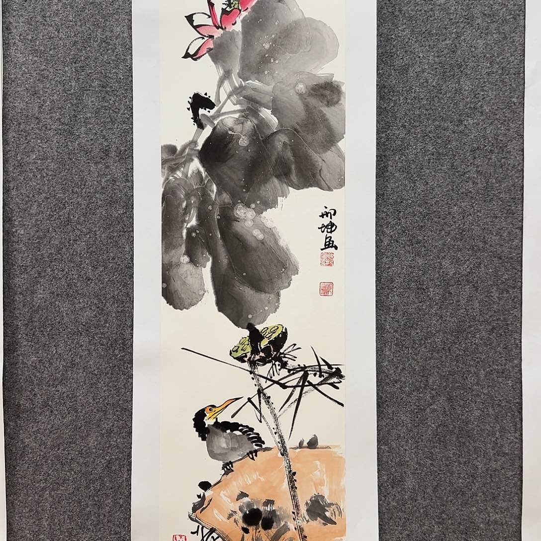 国画邢坤老师手绘作品