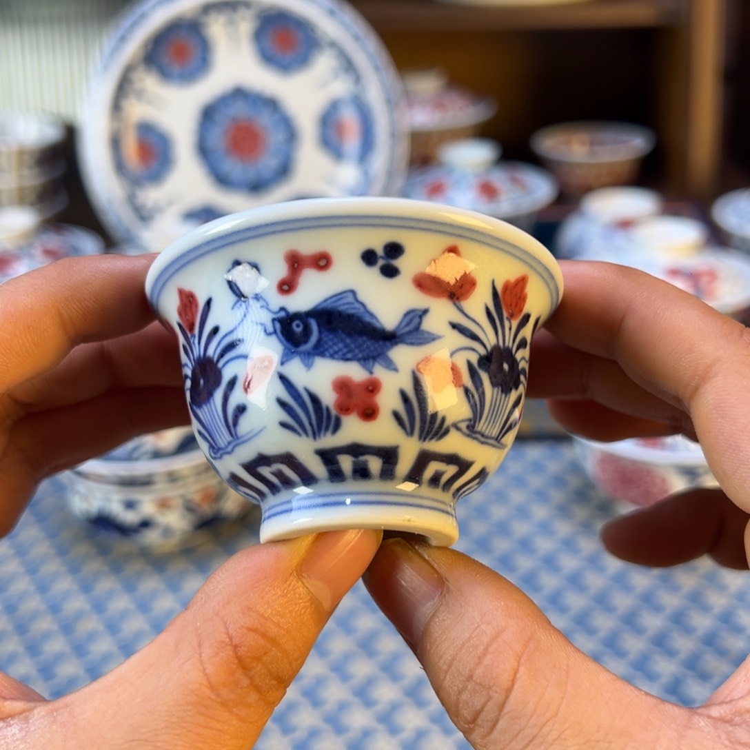 摆件新年快乐茶器百宝箱