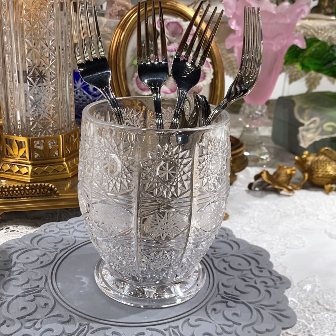 摆件232福利白水晶收纳杯花瓶