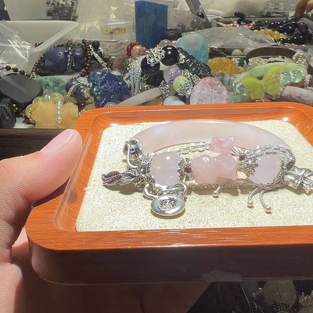 未镶嵌水晶手链水晶手链