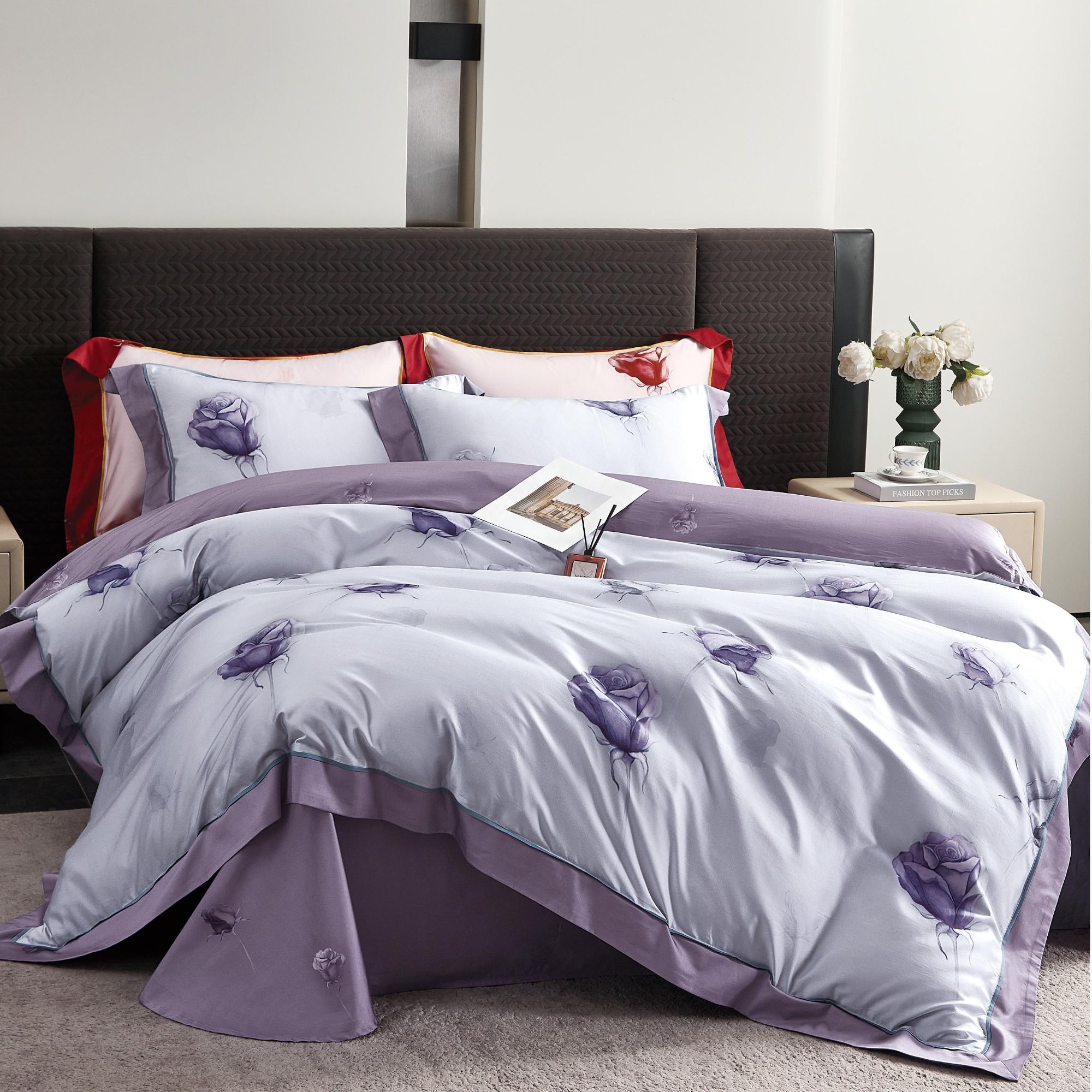 【重磅新品】100支如锦缎四件套 高端经奢床上用品