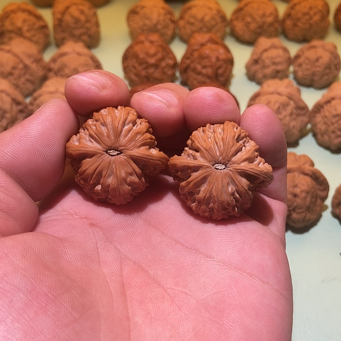 文玩核桃吊坠小*.磨盘35