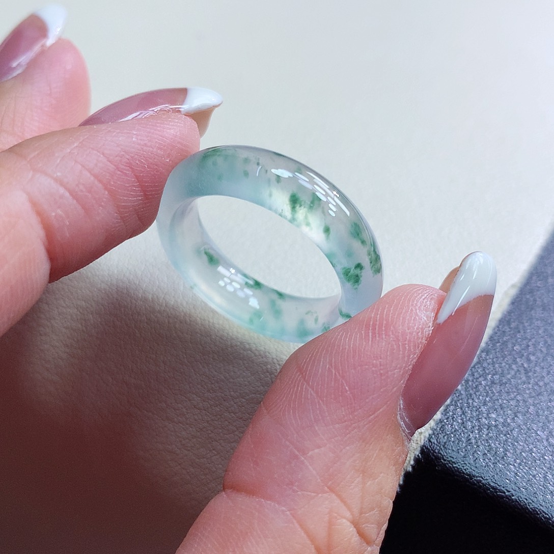 未镶嵌戒指翡翠18号