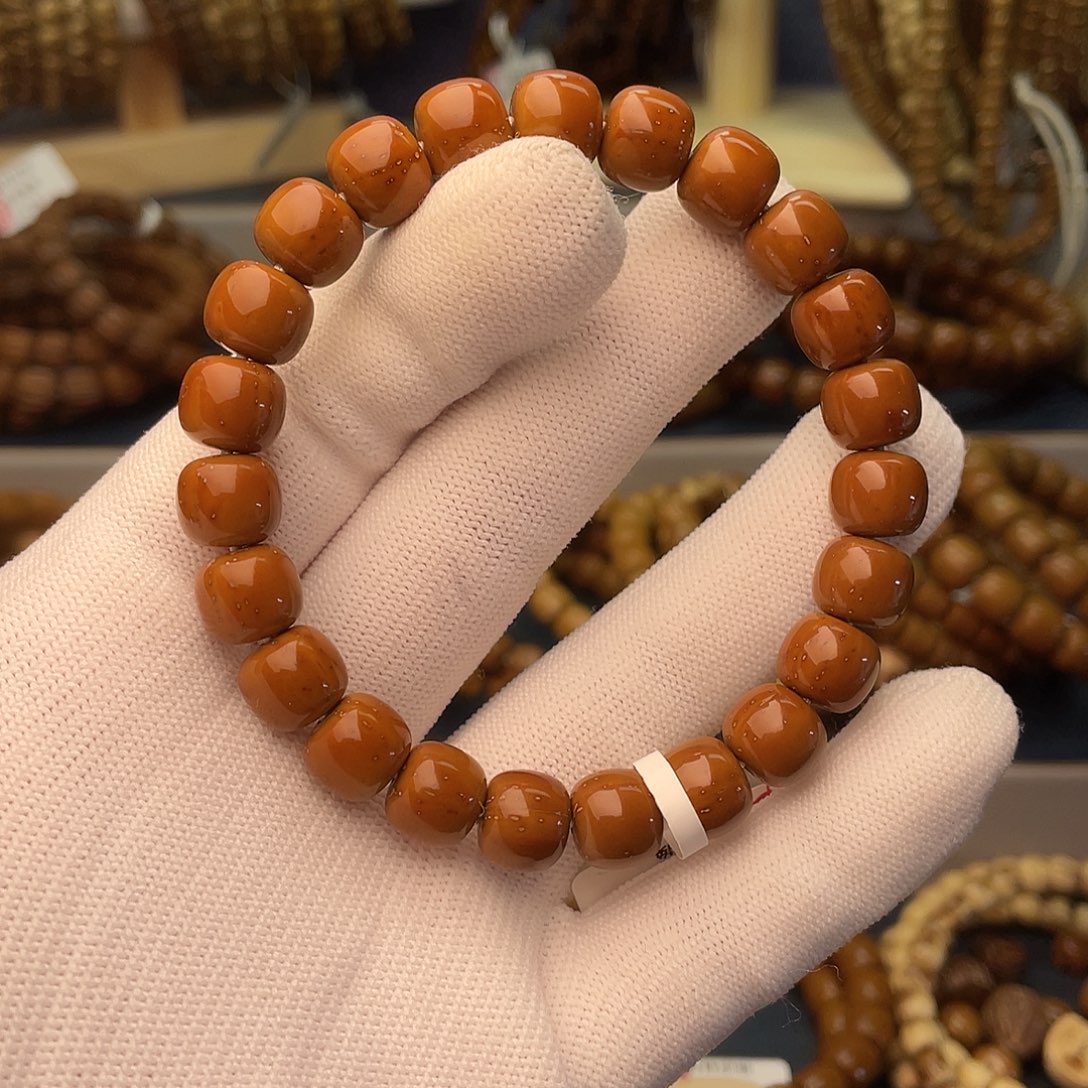 十****紫金鼠吊坠紫金鼠10/9桶珠单圈手串