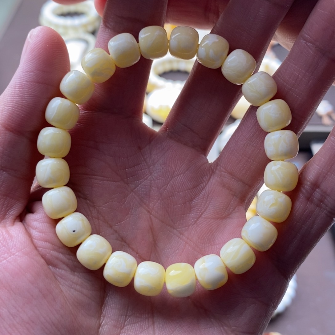 琥珀裸石未镶嵌蜜蜡吊坠项链腰链