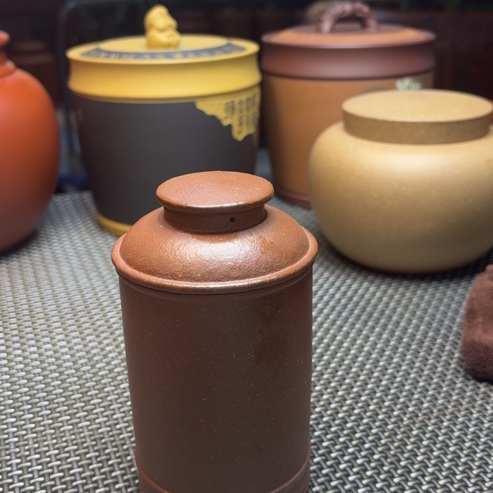 紫砂茶叶罐中高端紫砂茶叶罐