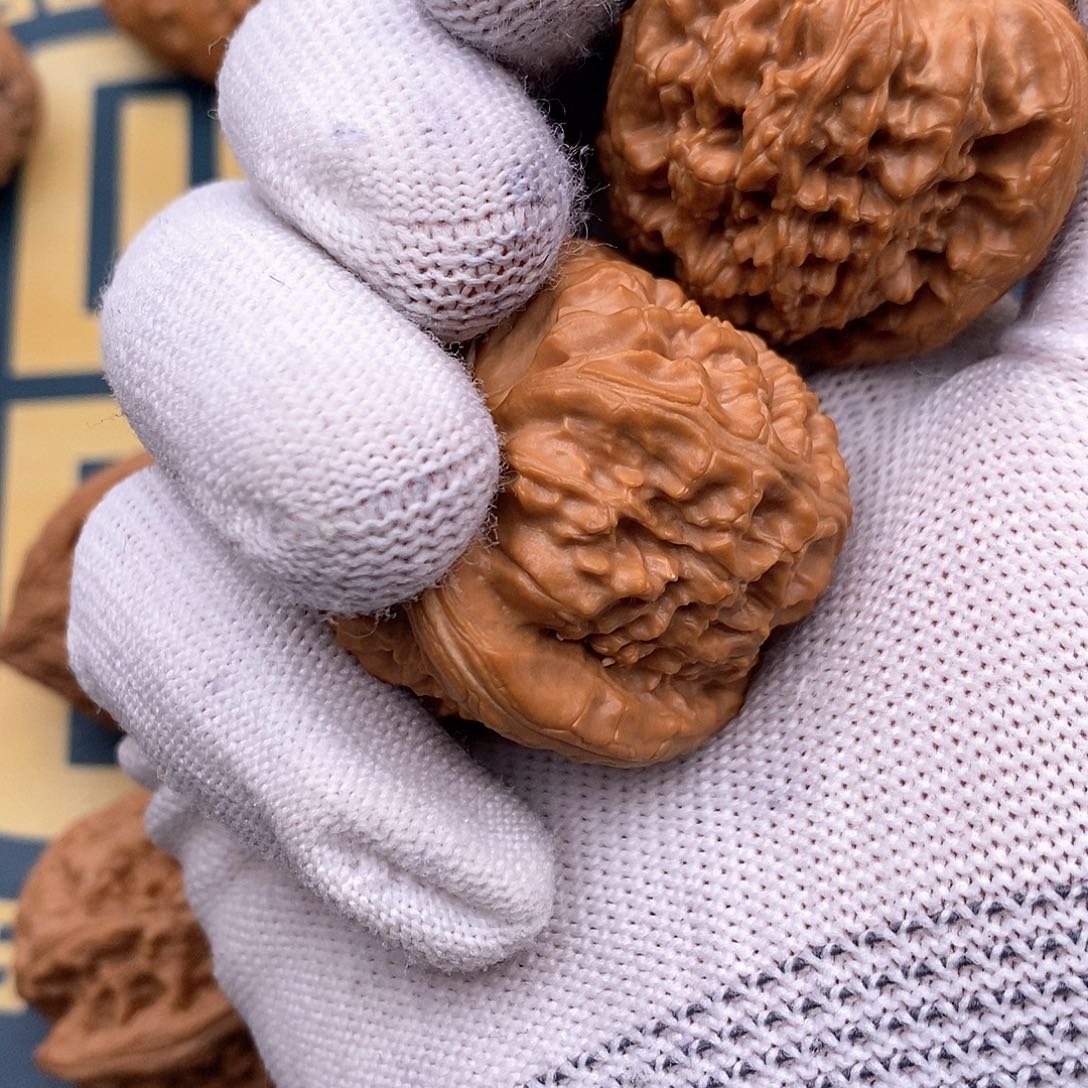 文玩核桃把件慢****₄白狮子