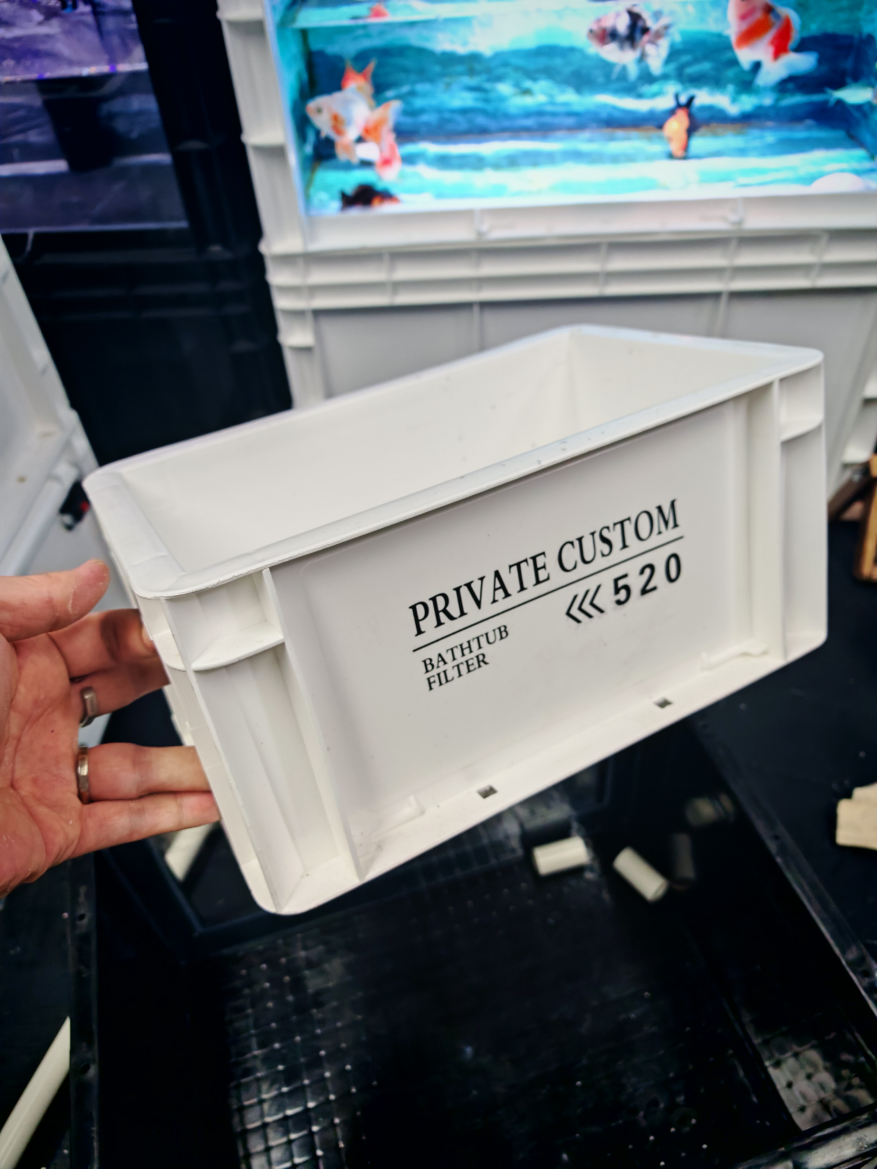 可视周转箱30*20双面玻璃鱼缸