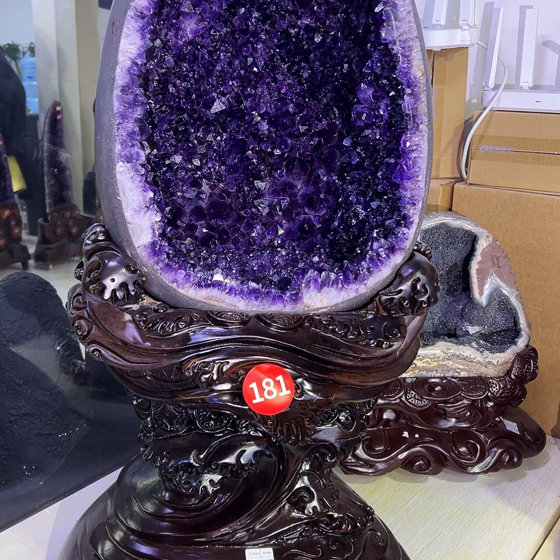 紫晶大型摆件（非配饰）未镶嵌
