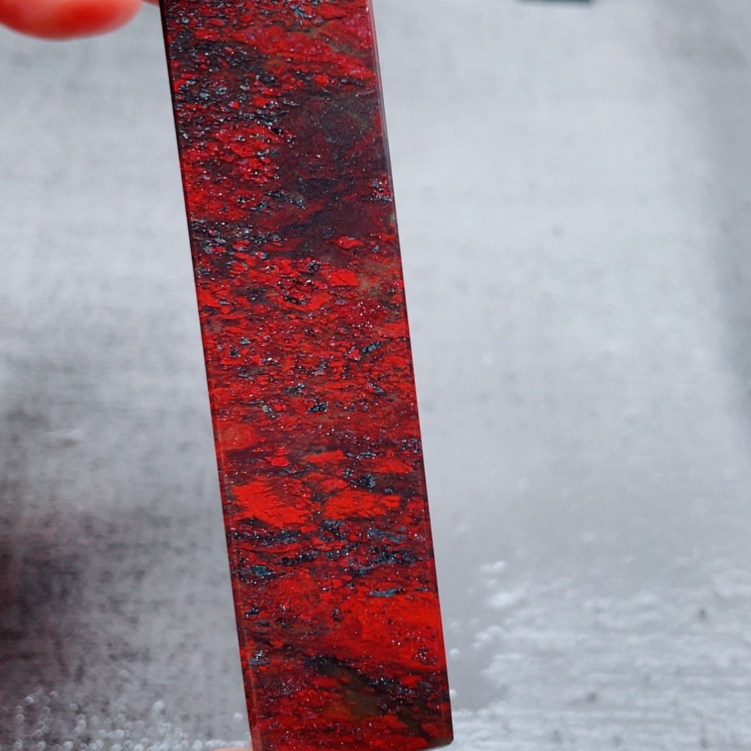 玉桂林鸡血玉印章镇尺13