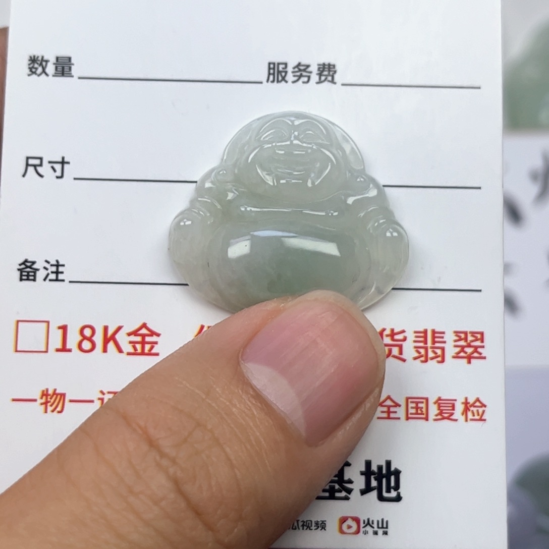 翡翠颈饰未镶嵌缅甸天然翡翠