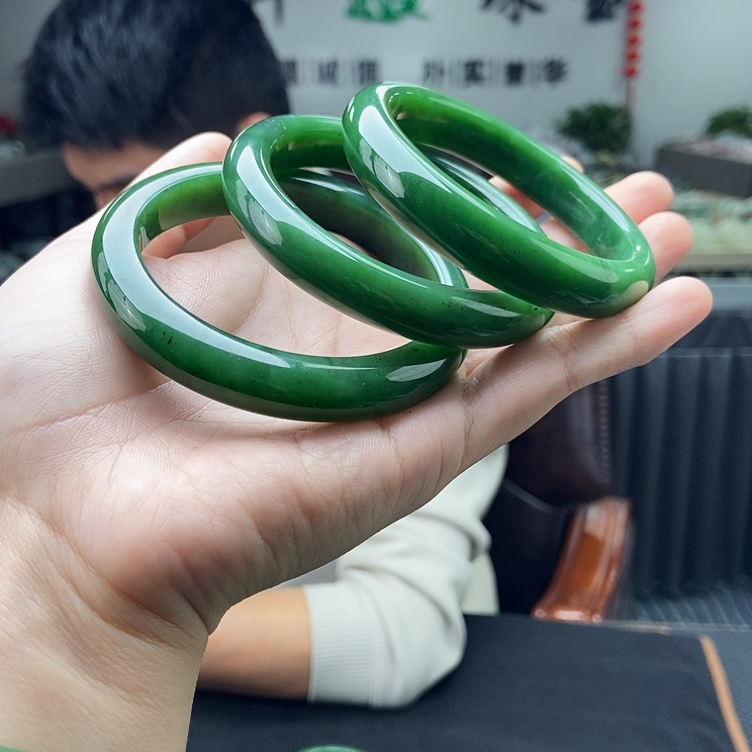 和田玉55-62颜色多样性发拍一发一未镶嵌