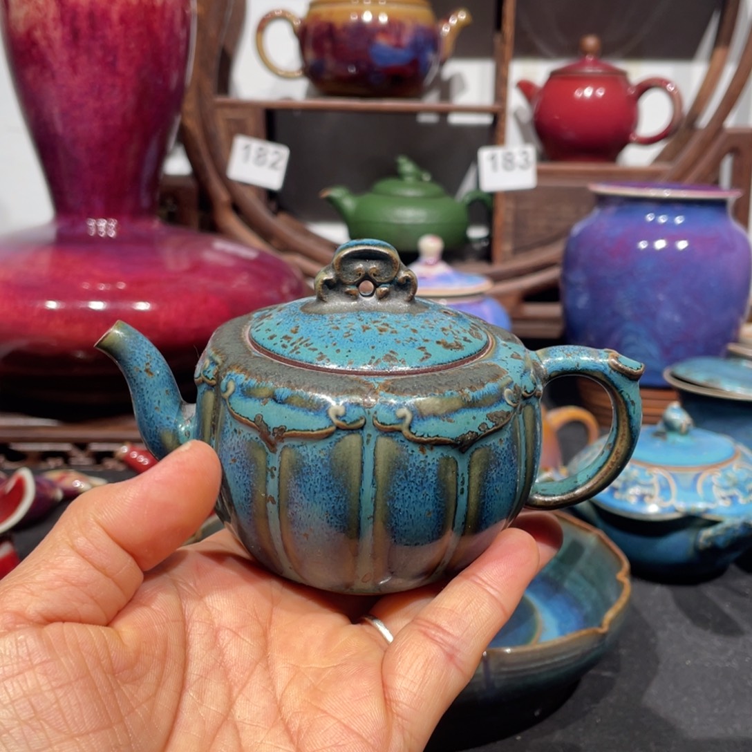 中国神后钧瓷茶器