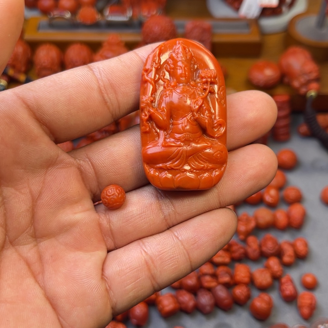 南红玛瑙未镶嵌保山精工大势至