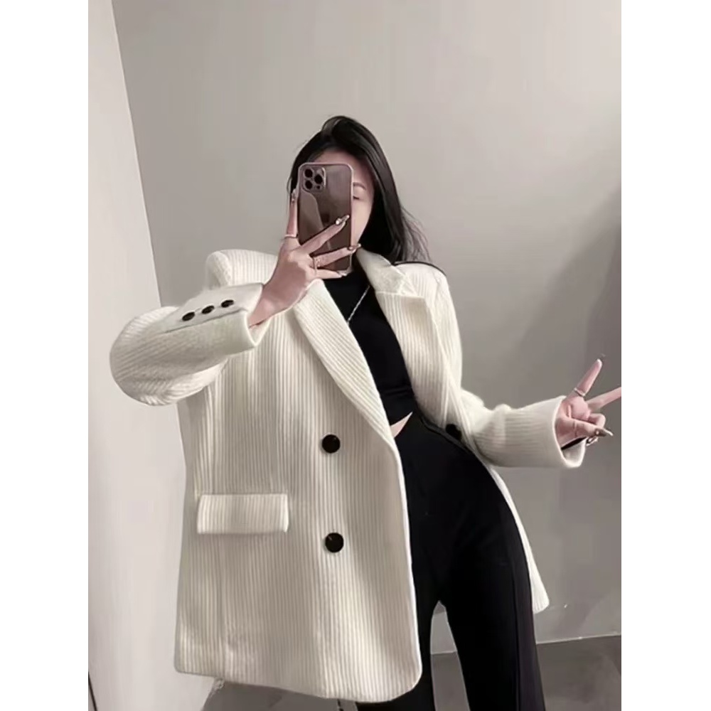 【A741-A750】短款法式气质韩系灰色短外套女显瘦洋气不褪色秋季