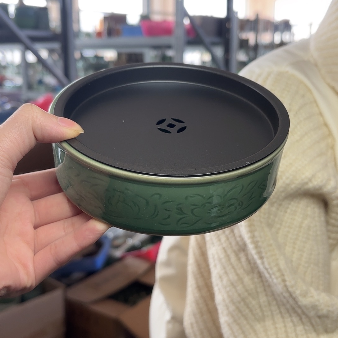 龙泉云间青瓷小米茶器