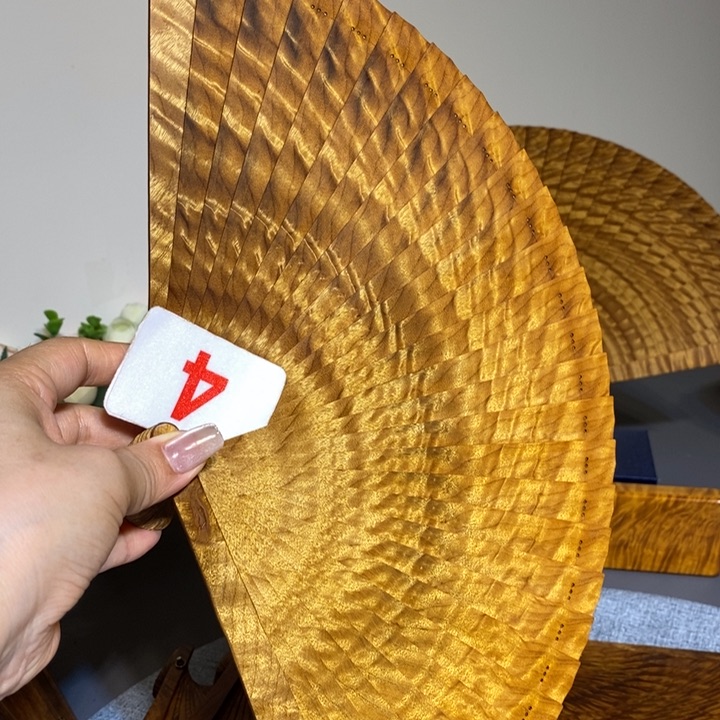 金丝楠用****5金丝楠木扇子