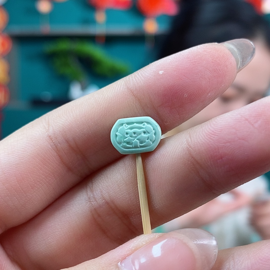 绿松石珠宝奇石未镶嵌