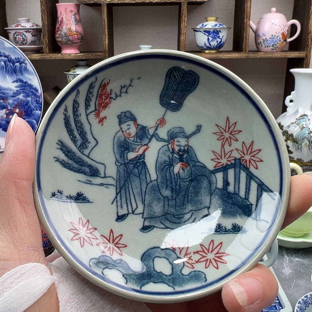 摆件陶瓷景德镇陶瓷567老厂瓷43