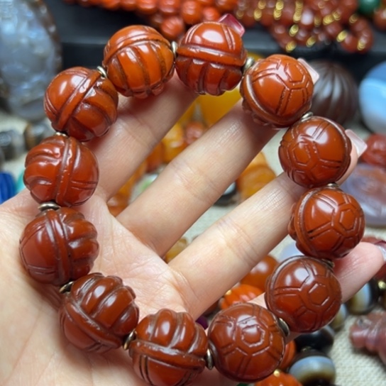 玛瑙/玉髓未镶嵌颈饰