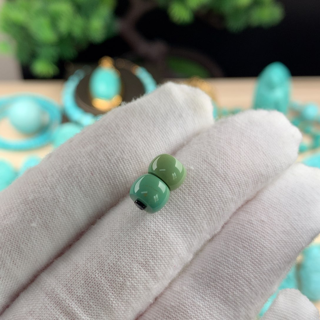 绿松石配珠卡7.5未镶嵌