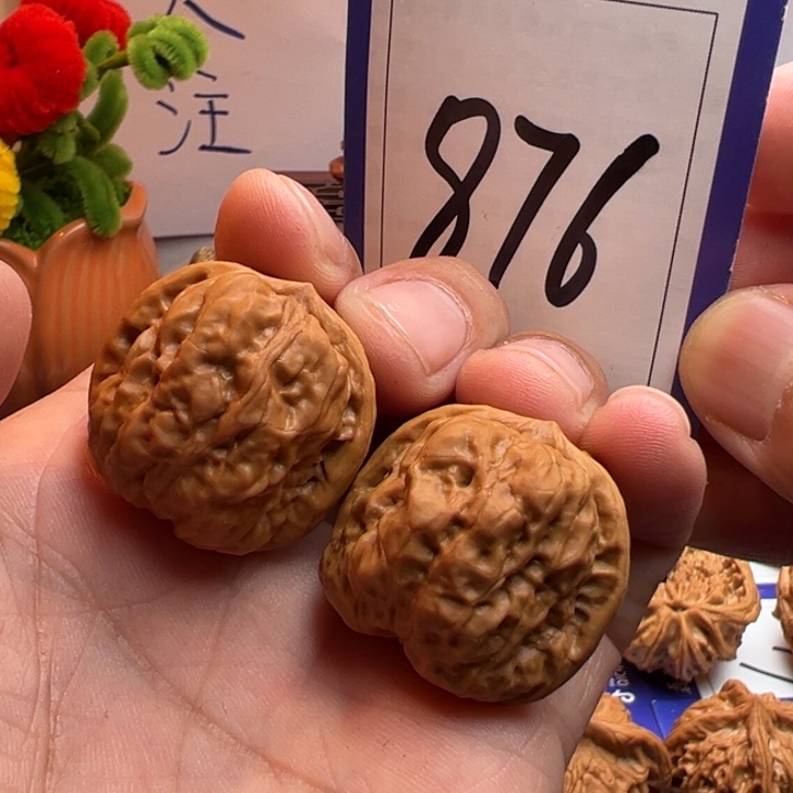 文玩核桃把件全品蛤蟆头30+尺寸876号