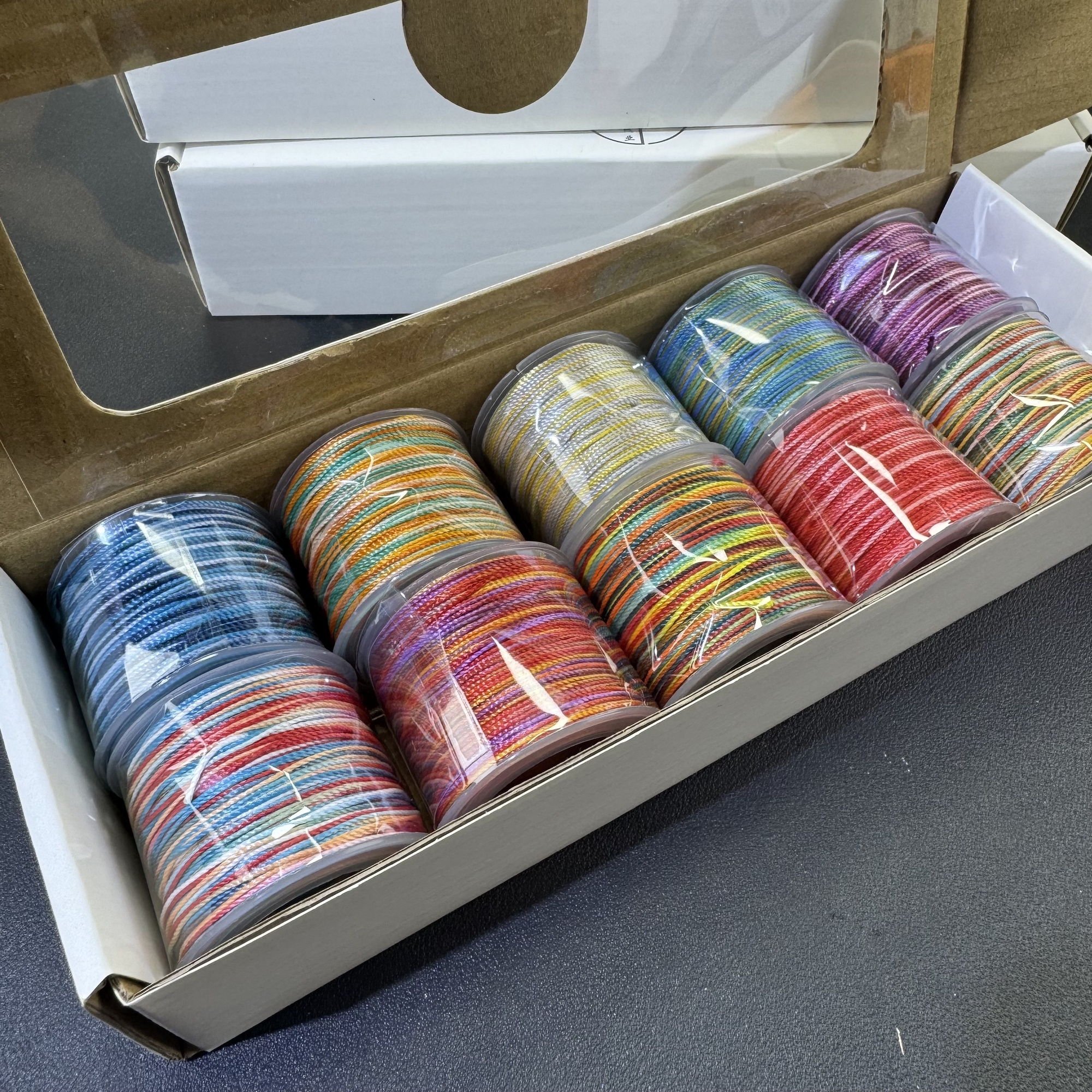 泽阳线业巧手小张直播粉丝特惠股线套盒编手绳手链DIY