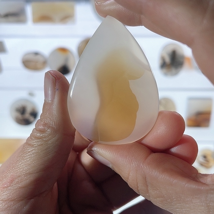 【闪购商品】玛瑙/玉髓珠宝半成品未镶嵌
