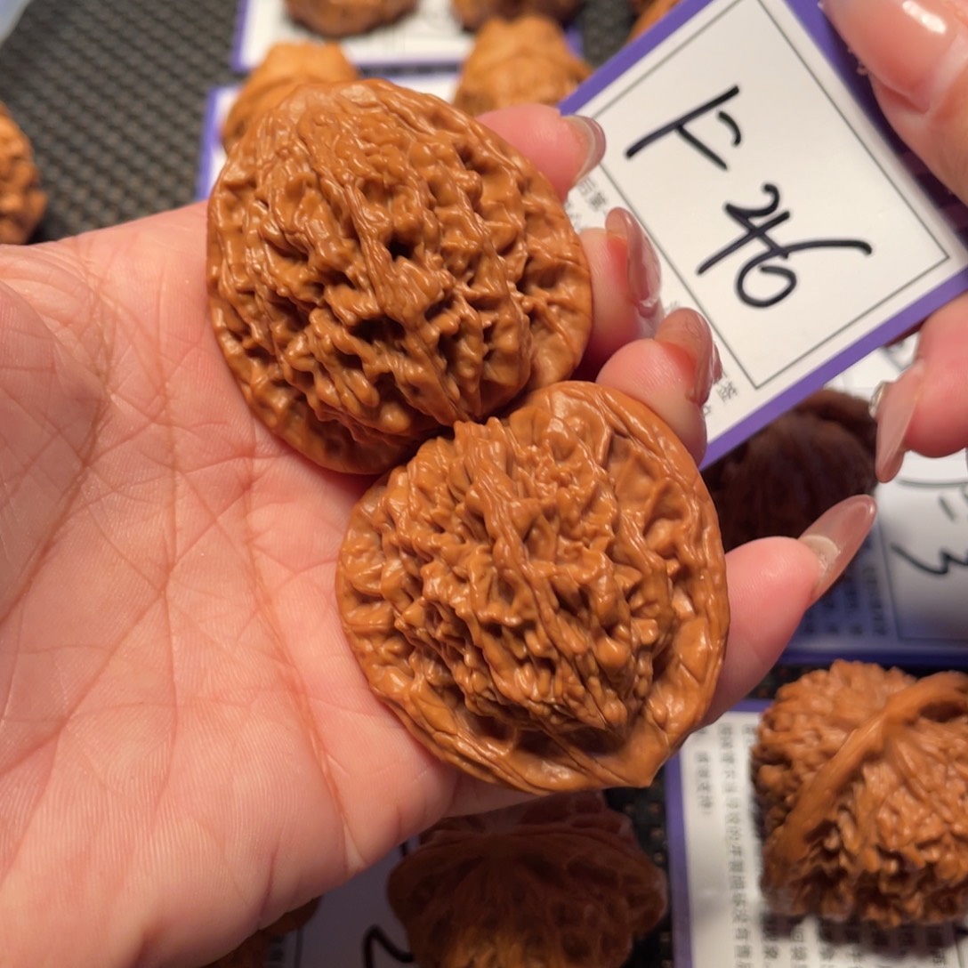 把件文玩核桃46号麦穗42