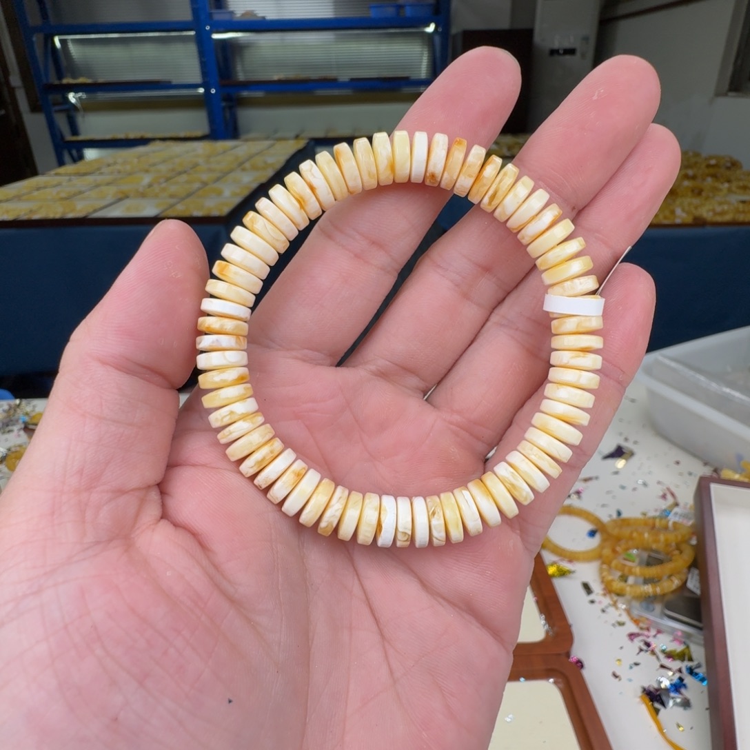 琥珀未镶嵌手链蜜蜡手串