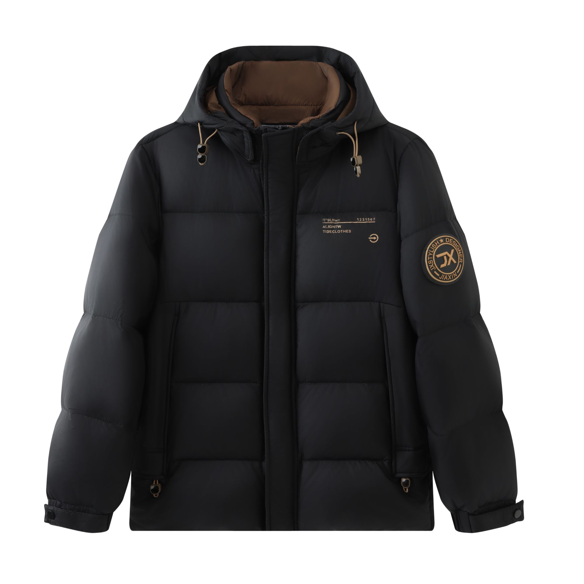 J20常规款加厚时尚羽绒服休闲宽松 8802