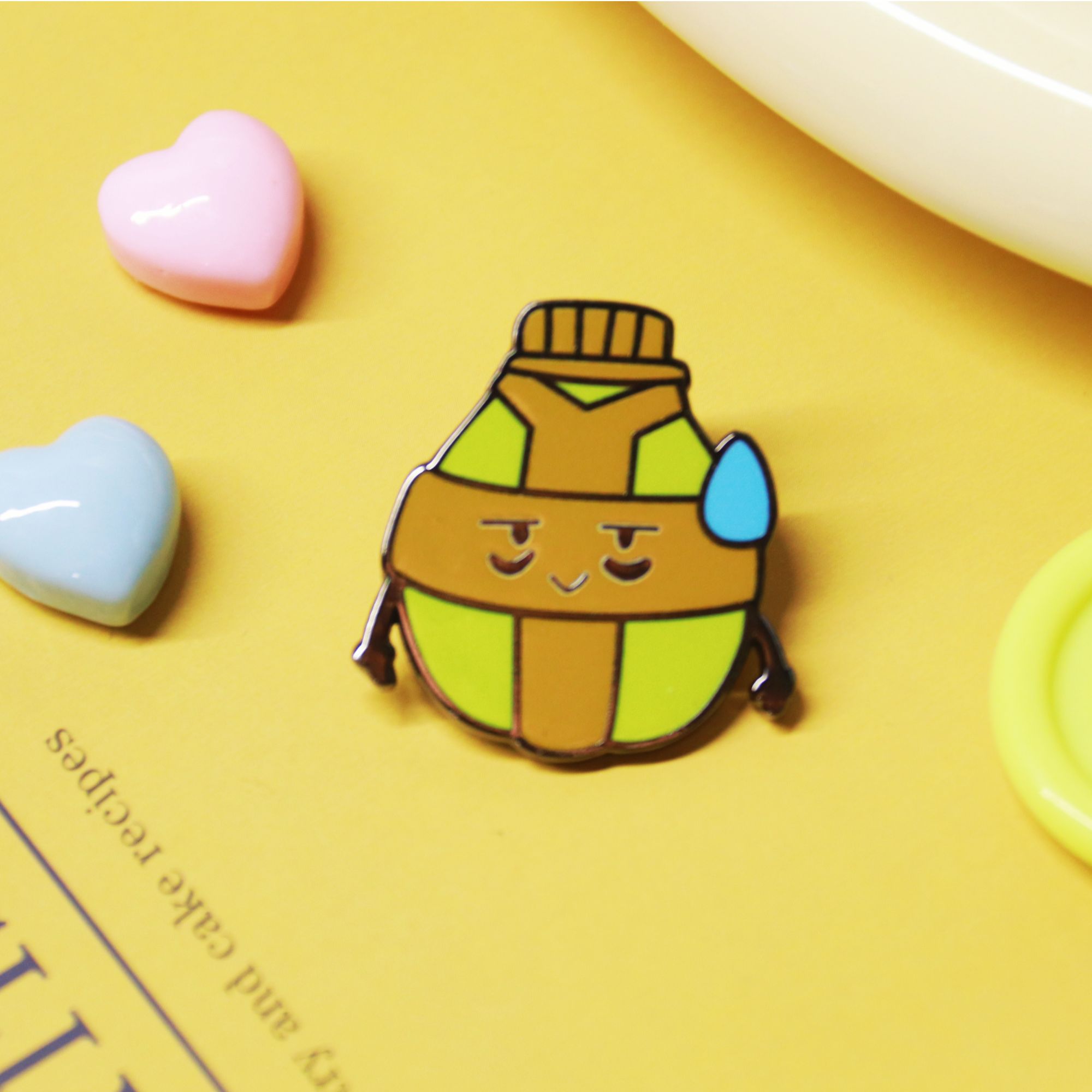 锌合金胸针 那些年的回忆杀 老式水壶 老物件胸针创意可爱 闺蜜