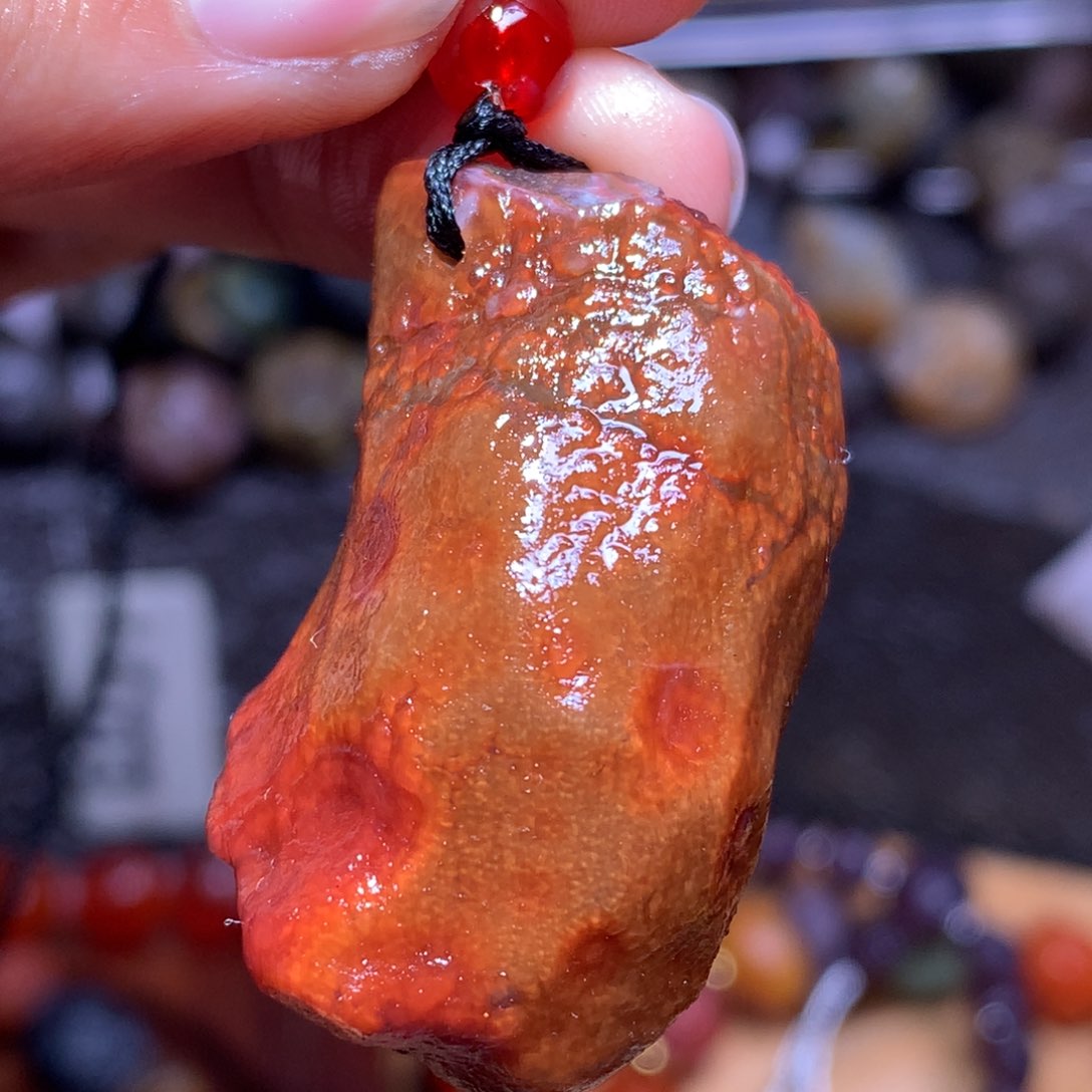 未镶嵌玛瑙/玉髓珠宝半成品