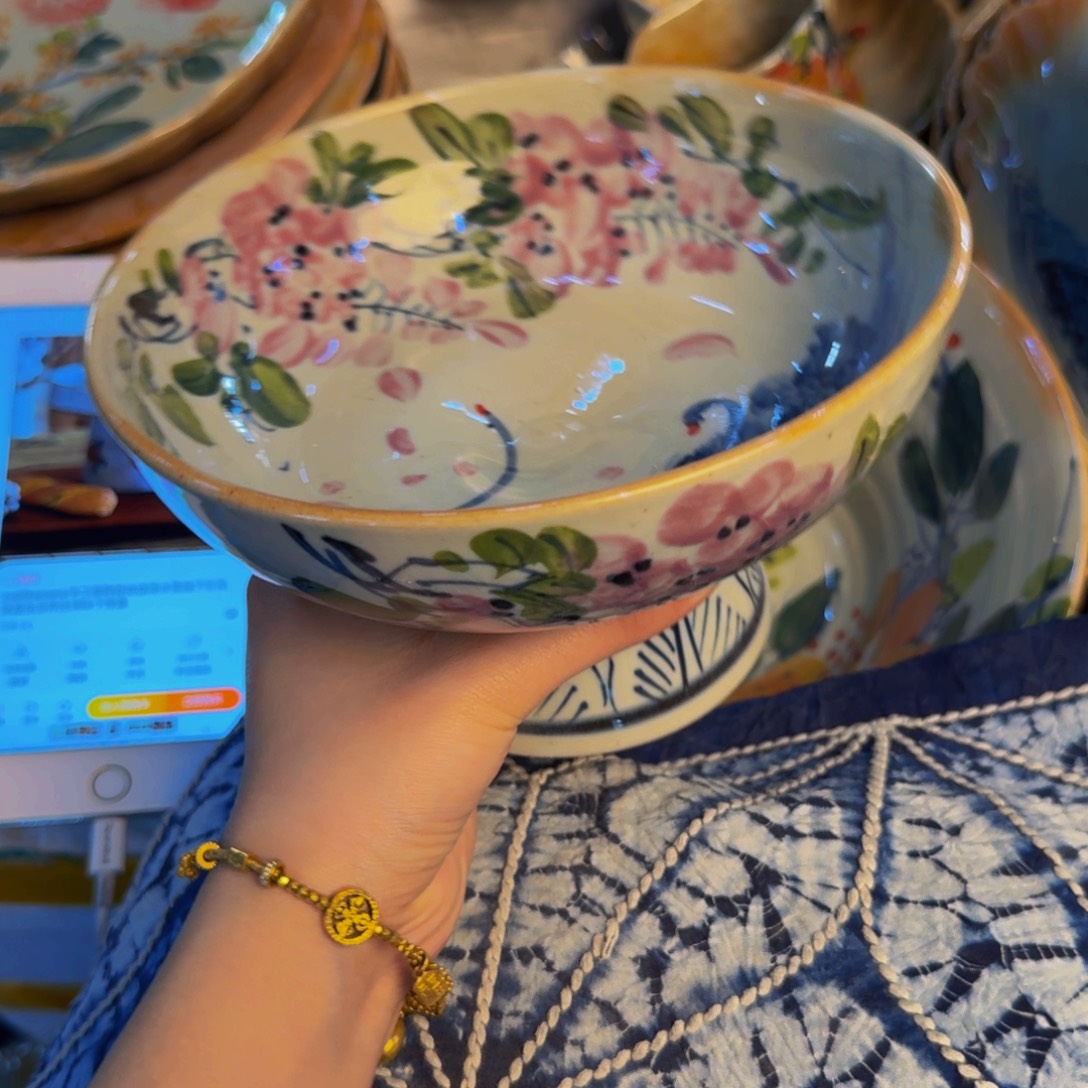 瓷片景德镇陶瓷手工手绘