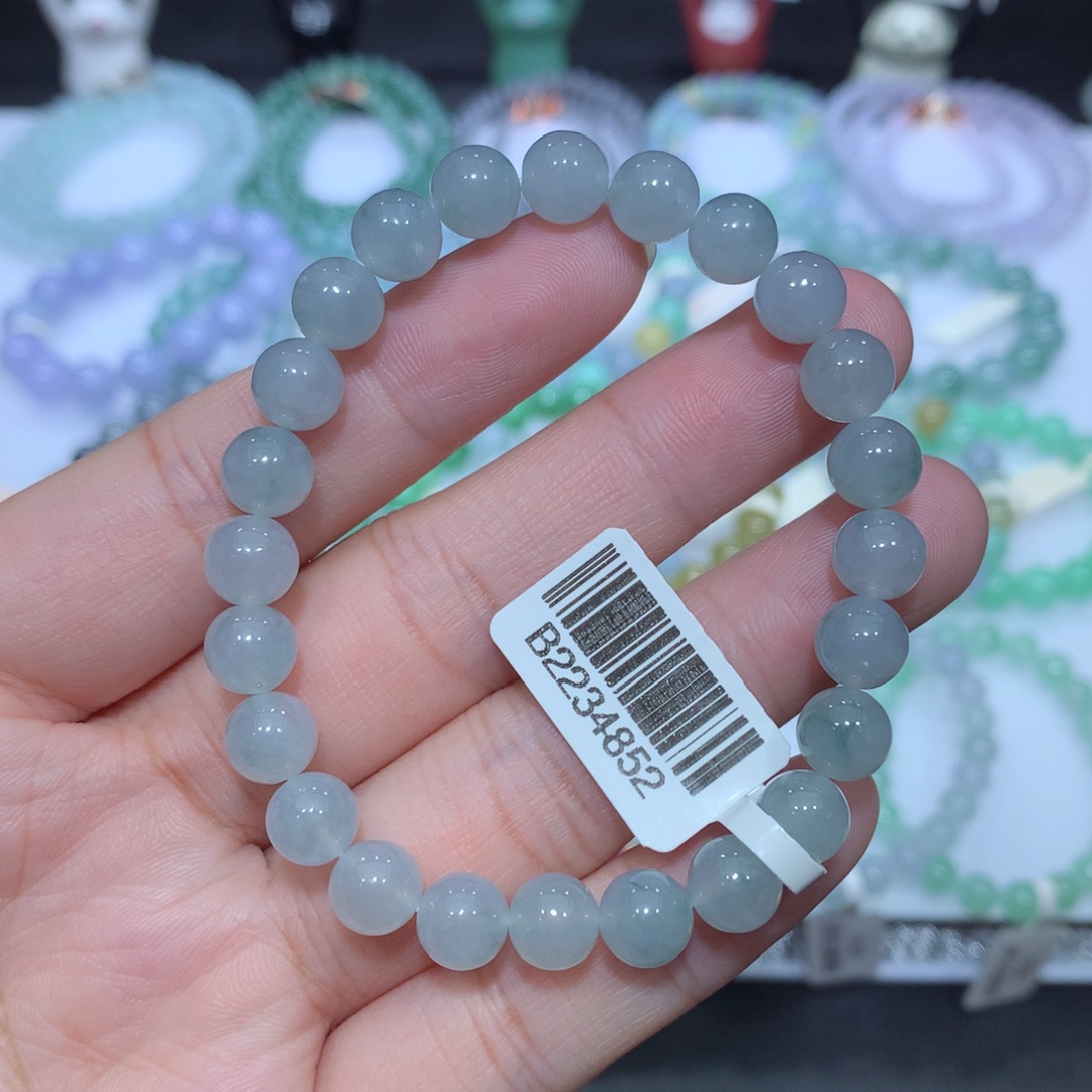 翡翠未镶嵌手串天然
