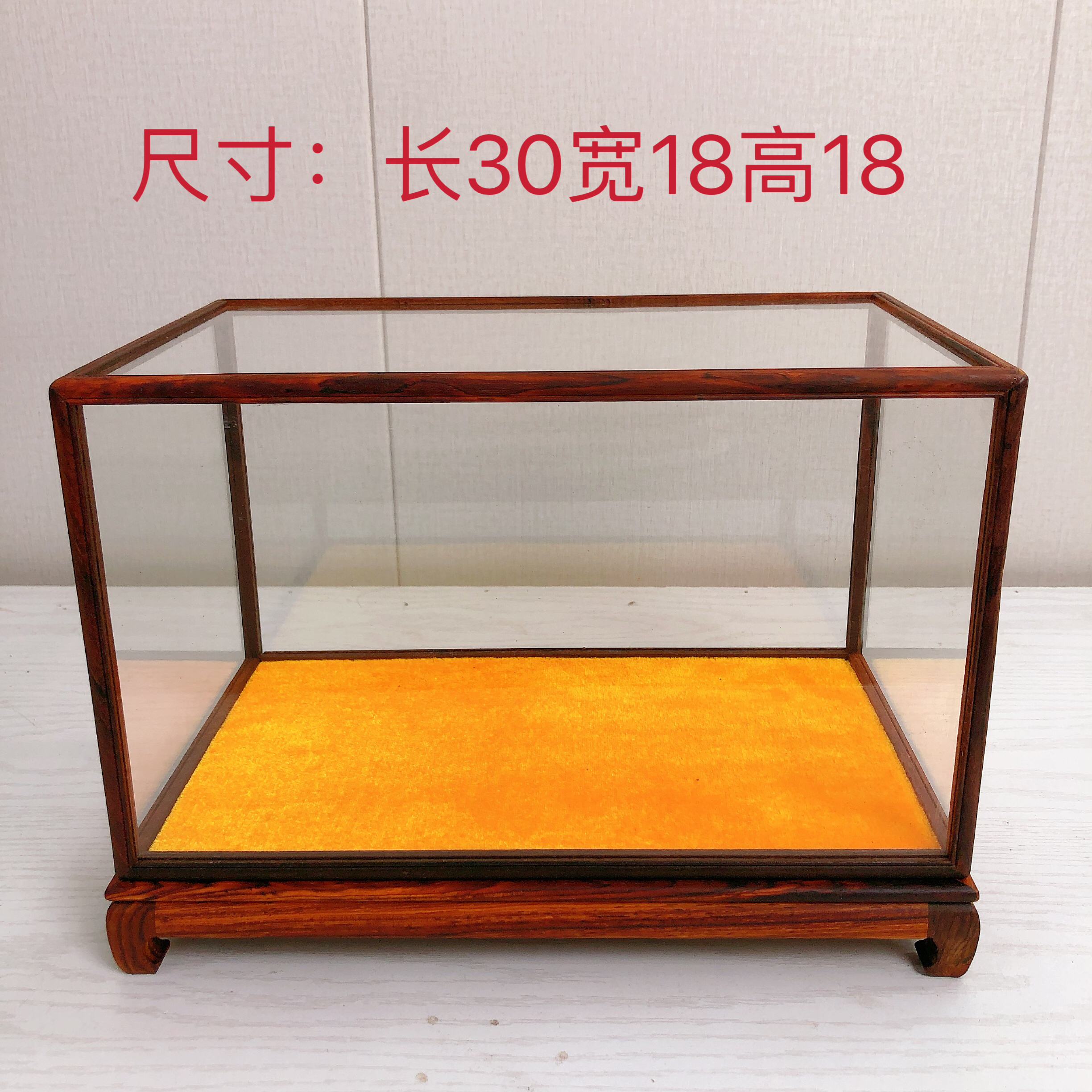 玻璃防尘罩透明展示盒可放置佛像古董花瓶文玩工艺品摆件