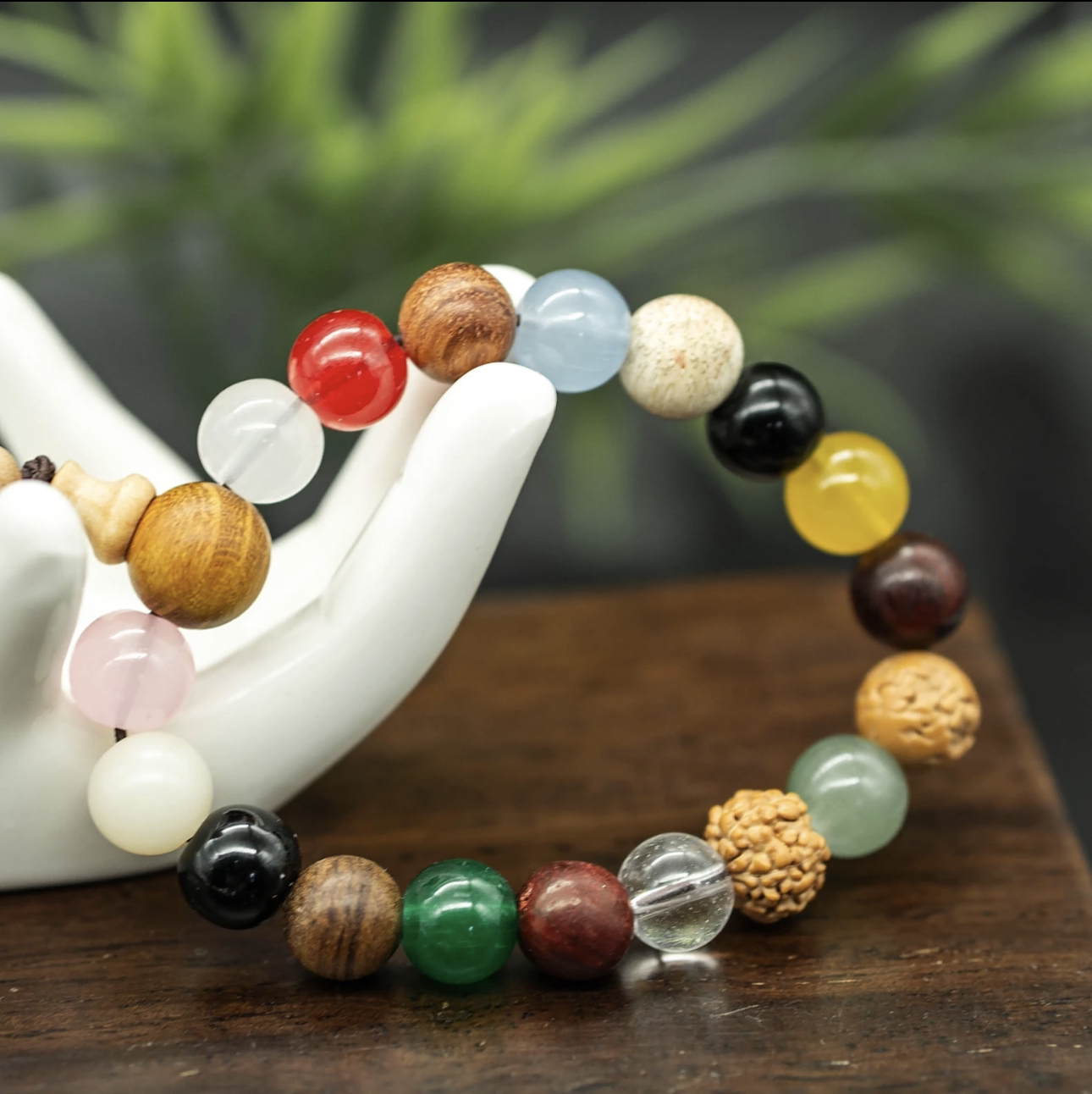 菩提根手串18种材质 A355精美手串 高端文玩手串 手串 -（无礼盒）