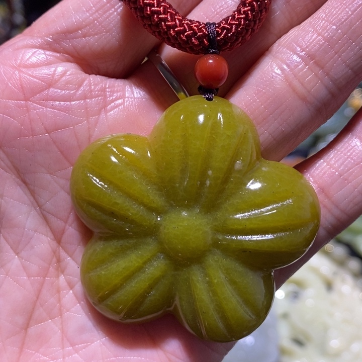 岫玉岫玉吊坠未镶嵌