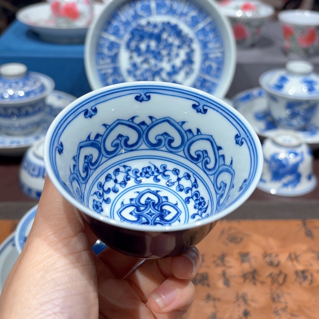 瓷片景德镇纯手工手绘