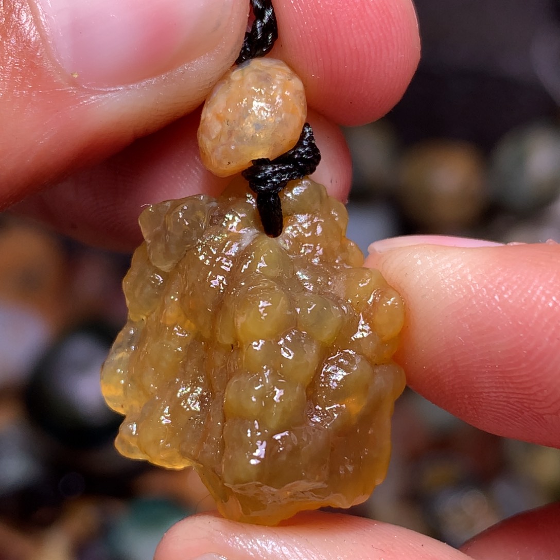 未镶嵌玛瑙/玉髓珠宝半成品