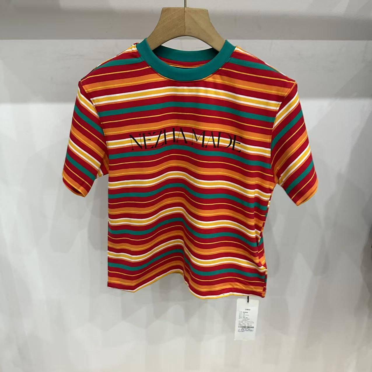 【娜娜】潮牌夏季童装彩色短袖T  BBX2 10004 40004