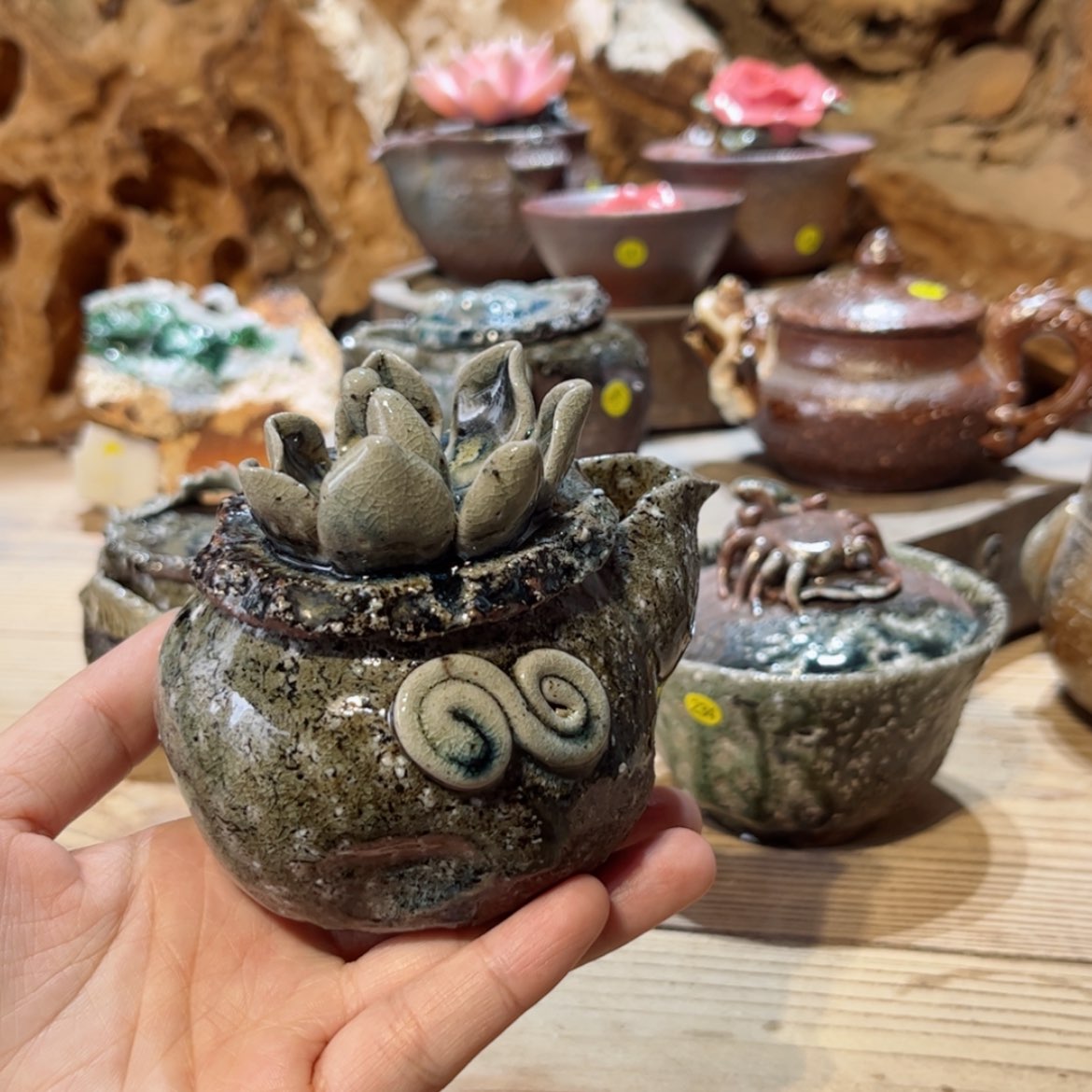 【闪购商品】柴烧手工茶具宝瓶195