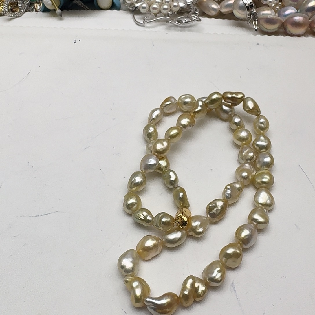 海水珍珠颈饰未镶嵌