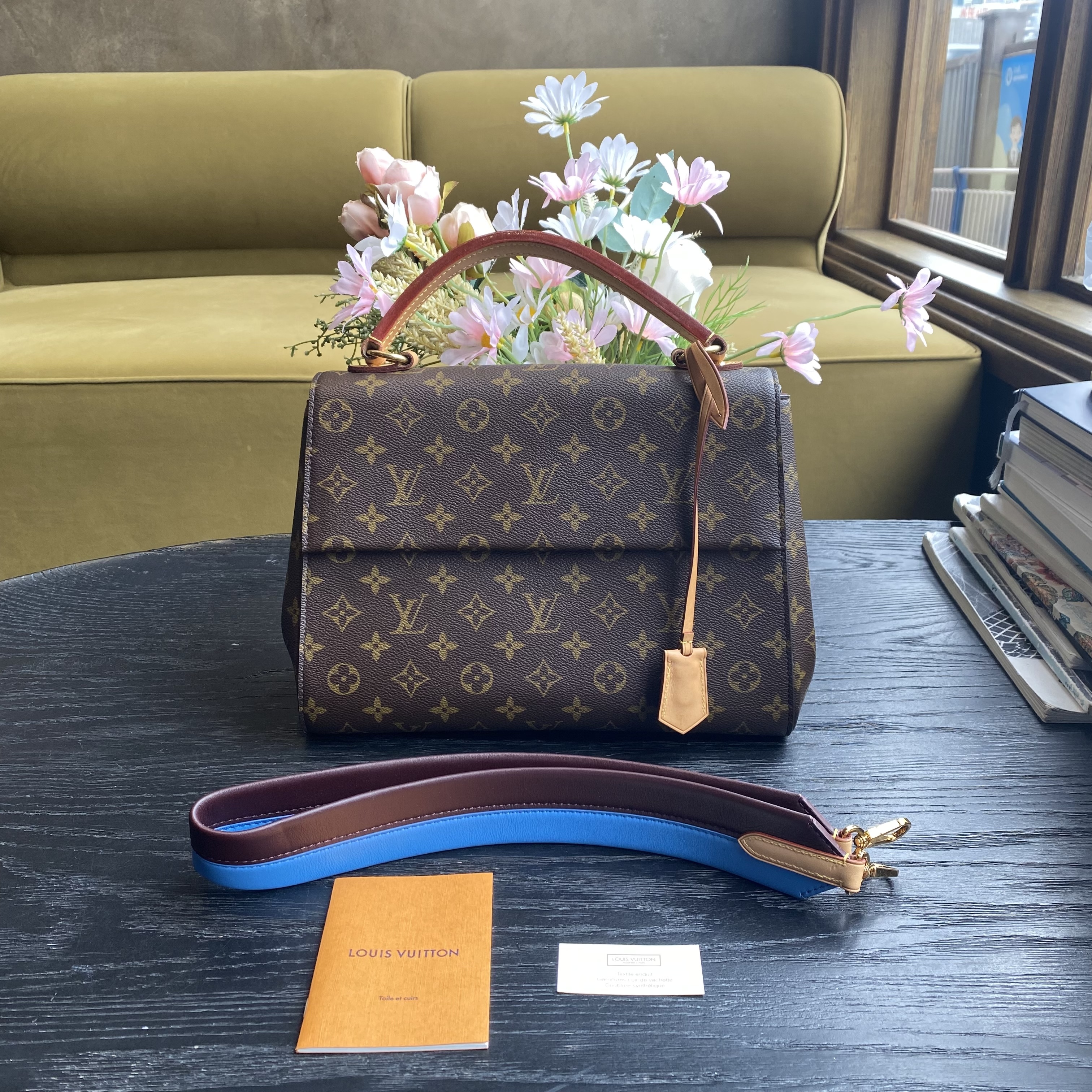 95新 LouisVuitton/路易威登 克鲁尼 中号 老花斜挎包/sp23478