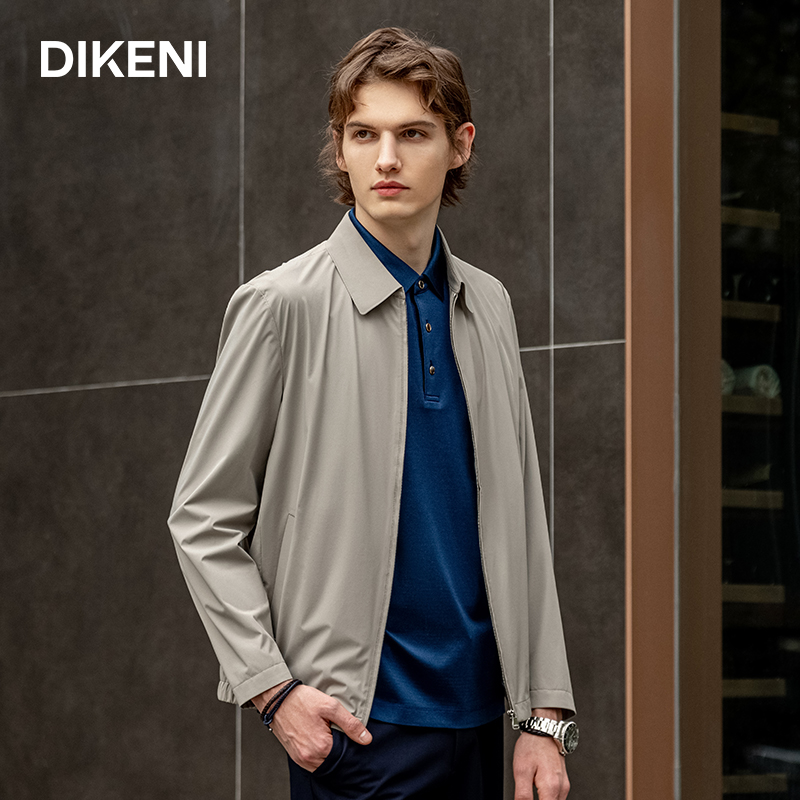 迪柯尼商场同款高端商务会议夹克新款工装风衣外套男士11341H129