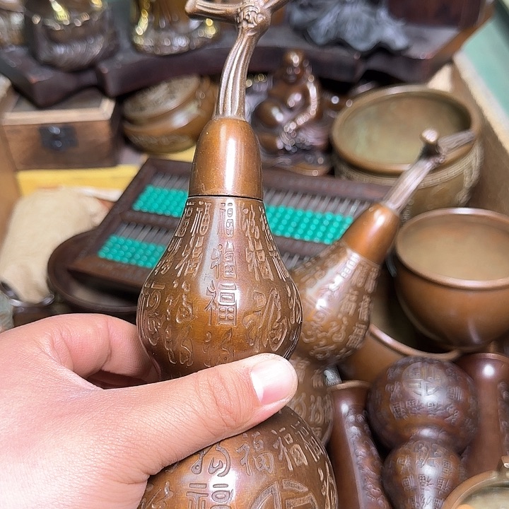 铜器办公室茶室摆件