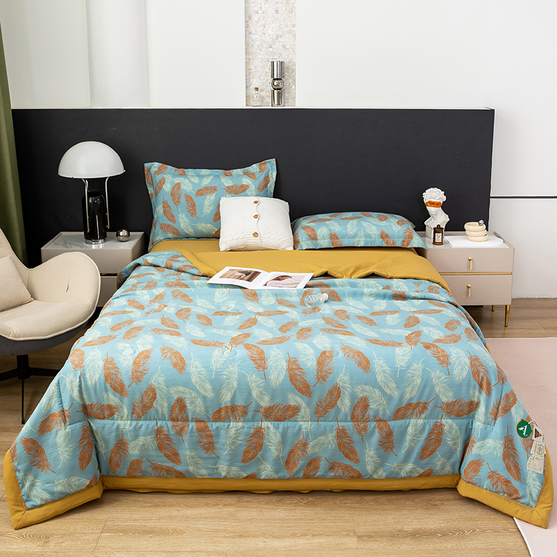 听清主播介绍下单床品套件薄款冷感印花轻奢